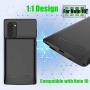 Beseller Upgrade Battery Case for Galaxy Note 10, 5000mAh External Battery Charger Rechargeable Battery Pack Protective Case for Samsung Note 10 (Black)