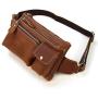 NKns Belt Bag Fanny Pack Mens Leather Chest Bag Waist Bag Messenger Bag Messenger Bag Mobile Phone Bag Mens Gift Money Belt