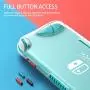E-Began Protective Soft TPU Case for Nintendo Switch Lite (2019 Release), Ultra Slim Thin [Anti-Scratch] with Ergonomic Grip Design, Light Weight Shockproof Cover Case -Clear