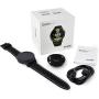 Golf Buddy Aim W10 GPS Watch aim W10 Golf GPS Watch with Red/White/Blue Wristband, Black, Medium