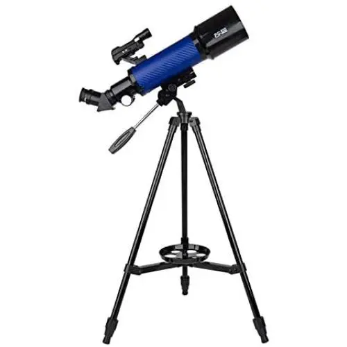 Explore One CF400SP Astronomy and Terrestrial Telescope with 20x to 67x Magnification - 70mm Aperture - 400mm Focal Length - Smartphone Adapter - Easy-to-Use Beginner Telescope for Kids and Adults Explore One CF400SP Astronomy and Terrestrial Telescope with 20x to 67x Magnification - 70mm Aperture - 400mm Focal Length - Smartphone Adapter - Easy-to-Use Beginner Telescope for Kids and Adults
