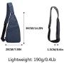 TOLOG Sling Bag Water Resistant Crossbody Personal Pocket Bag Lightweight Chest Shoulder Backpack for Travel Hiking