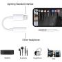 iPhone Headphone Adapter (2 Pack)[Apple MFi Certified] for iPhone 7/7Plus/8/8Plus/X/Xs/XR/11 pro/SE Adapter Headphone Jack, Lightning Dongle to 3.5 mm Headphone Adapter Jack Compatible with All iOS