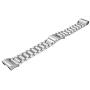 Jiarusig Compatible with Fitbit Charge 2 Bands, Stainless Steel Metal Bands Strap Men Women Replacement Bracelet Small Large Wristband Accessories Band Compatible with Fitbit Charge 2, Silver