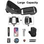 ROCKBROS Bike Phone Mount Bag Bike Front Frame Handlebar Bag Waterproof Bike Phone Holder Case Bicycle Accessories Pouch Sensitive Touch Screen Compatible with iPhone 11 XS Max XR 8 Plus Below 6.5"
