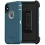 Otterbox Defender Series Screenless Edition Case for Iphone Xs & Iphone X - Retail Packaging - Big Sur (Pale Beige/Corsair)