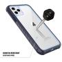 SPIDERCASE for iPhone 11 Pro Max Case, Built-in Screen Protector Full Heavy Duty Protection Shockproof Anti-Scratched Rugged Case for iPhone 11 Pro Max 6.5 inch 2019 (Blue+Clear)