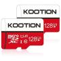 KOOTION 2-Pack 128GB Micro SD Card Class 10 Micro SDXC Card 128GB UHS-1 Memory Card Ultra High Speed TF Card, C10, U1, 128 GB