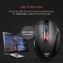 VicTsing MM057 2.4G Wireless Portable Mobile Mouse Optical Mice with USB Receiver, 5 Adjustable DPI Levels, 6 Buttons for Notebook, PC, Laptop, Computer - Black