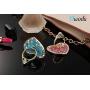 IYOYI Romantic Heart Crystal Cell Phone Ring Holder Stand 360 Rotating Finger Ring Kickstand Phone Grip for iPhone, Samsung & More