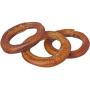 Pawstruck Bully Stick Rings - Natural Bulk Dog Dental Treats & Healthy Chew, Best Thick Low-Odor Pizzle Stix, Free Range & Grass Fed Beef