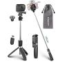 ELEGIANT Selfie Stick Tripod, 39.4 Inch Extendable Selfie Stick Tripod Stand with Wireless Remote Compatible with iPhone 11 11PRO XS Max XS XR X 8P 7P, Galaxy S20 S10 S9 S8, Gopro, Small Camera