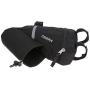 MOOCY Ultralight Reflective Bicycle Triangle Frame Bike Bag with Water Bottle Pouch -Black