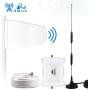 AT&T Cell Phone Booster 4G LTE AT&T Cell Phone Signal Booster Amplifier US Cellular T-Mobile High Gain FDD 700Mhz Band 12/17 Cell Signal Booster ATT Mobile Signal Booster Repeater for Home Use