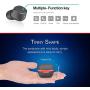 Wireless Earbuds, Wireless Headphones Besunny Bluetooth 5.0 Earbuds with USB-C Charging Case, Bluetooth Earbuds Waterproof True Wireless Earbuds, Built-in Mic Bluetooth Headphones (1Pair, Black)