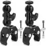 2Pack Camera Clamp Mount Monitor Mount Bracket Double Ballhead Ball Arm with Super Clamp for Ronin M Ronin MX Freefly MOVI 2Pack Camera Clamp Mount Monitor Mount Bracket Double Ballhead Ball Arm with Super Clamp for Ronin M Ronin MX Freefly MOVI