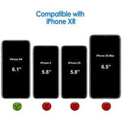 JETech Case for Apple iPhone XR 6.1-Inch, Shock-Absorption Bumper Cover (Black)