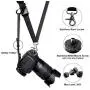 UBeesize Bundle 51" Adjustable Travel Video Phone Tripod Stand & Camera Neck Shoulder Sling Strap, Compatible with Smartphone & Camera. UBeesize Bundle 51" Adjustable Travel Video Phone Tripod Stand & Camera Neck Shoulder Sling Strap, Compatible with Smartphone & Camera.