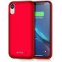 Trswyop Battery Case for iPhone XR, 6800mAh Portable Charging Case for iPhone XR Rechargeable Backup External Battery Pack Extended Battery Protective Charger Case(6.1inch)-Red