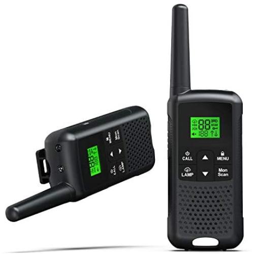 GOCOM Walkie Talkies for Adults Two-Way Radio 2,662 Channels Walkie Talkies Long Range VOX & NOAA Weather Scan Hands Free for Neighborhood Communication Outdoor Hiking (No Batteries Included)