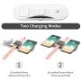 Wireless Charger, FAPO 3 in 1 Wireless Charging Station for iWatch/AirPods 1 2/AirPods Pro/iPhone 11/11 pro/11 Pro Max/XS Max/Xr/X/8/8 Plus and Any Other Qi-Enabled Phones(No AC Adapter)