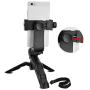 AYNEFY Smartphone Tripod Holder, Portable 3-Axis Handheld Gimbal Stabilizer Support Most Mobile Phones for Outdoor Video Recording