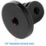 Tripod Mount Aluminum-Tripod Adapter Attachment- Bolt -Adapter for Monopod Mount with Aluminum CNC Thumbscrew Compatible Action Camera gopro Hero 8 Tripod Mount Hero 8/7/6/5 DJI OSMO Akaso Geekpro