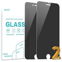 Pehael Screen Protector for Apple iPhone SE 2020 2nd Generation, iPhone 8, iPhone 7 (4.7-inch) Anty- Spy Tempered Glass Film, Easy Install, Case Friendly (2 Packs)