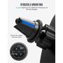 Mpow Car Phone Mount, Air Vent Car Phone Holder, Cell Phone Cradle Compatible iPhone 11 Pro MAX/XS MAX/XS/XR/X/8/8Plus, Samsung Galaxy S9/S8/S7/S6, Smartphone Under 6.5 Inch
