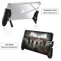 YaLiu 4 Triggers Mobile Game Controller for iPad，Sensitive Shoot Aim Gamepad Trigger for PUBG/Knives Out, Adjustable Gaming Handgrip for 4.5-12.9 inch Tablet & Android iOS Phone