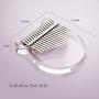 Original Acrylic Kalimba Thumb Piano for Kids and Adults | Transparent Kalimba 17key Kalimba Songbook | Finger Piano Kalimba Instrument | Kalimba Case | Hand Piano | Kalimba Thumb Picks