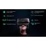 Pansonite Vr Headset with Remote Controller[New Version], 3D Glasses Virtual Reality Headset for VR Games & 3D Movies, Eye Care System for iPhone and Android Smartphones