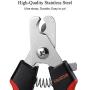HAWATOUR Dog Nail Clippers, Professional Pet Nail Clipper
