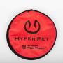 Hyper Pet Flippy Flopper Dog Frisbee Interactive Dog Toys [Flying Disc Dog Fetch Toy – Floats in Water & Safe on Teeth] (Colors Will Vary)