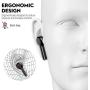 AHUTORU Bluetooth 5.0 Wireless Earbuds with Charging Case TWS Stereo Headphones in Ear Built in Mic Headset Premium Sound with Deep Bass for Android/iPhone (New Black)