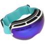 Keenso Ski Protection Glasses, Outdoor Men Women Ski Protection Glasses Anti-Fog Anti-Wind Skiing Snow Snowboard Goggles