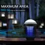 Bug Zapper Mosquito Killer Fly Trap Mosquito Attractant Trap with Camping Lamp for Outdoor and Indoor, Cordless Zapper with Hook, Hangable Bug Zapper Mosquito Killer Fly Trap Mosquito Attractant Trap with Camping Lamp for Outdoor and Indoor, Cordless Zapper with Hook, Hangable