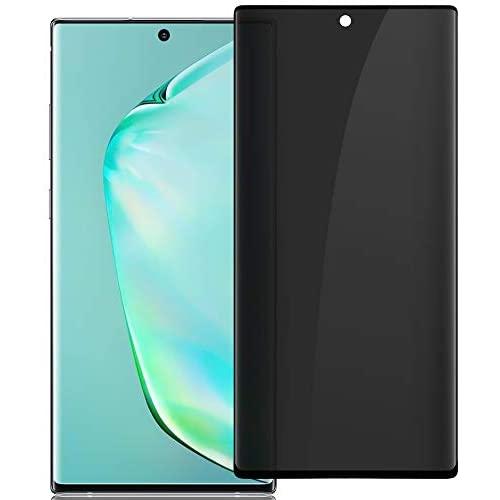 Galaxy Note 10 Privacy Screen Protector, Defender 9H Hardness Case Friendly Anti-spy Peeking Tempered Glass Screen Protector, for Samsung Galaxy Note 10
