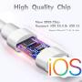 Headphones Adapter for iPhone Charger Dongle 3.5mm Jack AUX Audio Cable Adaptor Music & Charging for iPhone 7/7 Plus/XR/XS Max/11/11 Pro Splitter Aux Adapter Earphone Converter Support iOS 12/13