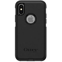 OtterBox COMMUTER SERIES Case for iPhone Xs & iPhone X - Frustration Free Packaging - BLACK