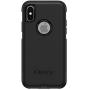OtterBox COMMUTER SERIES Case for iPhone Xs & iPhone X - Frustration Free Packaging - BLACK