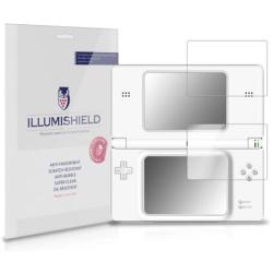 iLLumiShield Screen Protector Compatible with Nintendo DS Lite (3-Pack) Clear HD Shield Anti-Bubble and Anti-Fingerprint PET Film