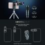 Apexel Phone Lens Kits-22x Telephoto Lens/205°Fisheye Lens/120°Wide Angle Lens&20x Macro Lens/Tripod and Remote Shutter Works with iPhone 11 Plus X XS XR Samsung Huawei