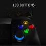 Greaked Wireless Bluetooth Gamepad Pubg MOBA Mobile Phone Game Android iOS Direct Connection Controller Mobile Joystick Black
