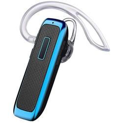 Bluetooth Headset, Wireless Bluetooth Earpiece w/ 18 Hours Playtime and Noise Cancelling Mic,Ultralight Earbud Headphone Hands-Free Calls for iPhone Tablet Samsung Android Cell Phone Truck Driver