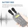 Saramonic XM1 3.5mm TRS Microphone for DSLR Cameras, Omnidirectional Plug and Play Mic for Camcorders, Digital Voice Recorder, Gopro, CaMixer, SmartMixer, LavMic, SmartRig+ and UWMIC9/UWMIC10/UWMIC15