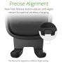 iOttie Wireless Car Charger Easy One Touch Wireless 2 Qi Charging Dashboard Phone Mount for iPhone, Samsung Galaxy, Huawei, LG, Smartphones