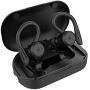 APEKX Bluetooth Headphones True Wireless Earbuds with Charging Case IPX7 Waterproof TWS Stereo Sound Earphones Built-in Mic in-Ear Headsets Deep Bass for Sport Running Black