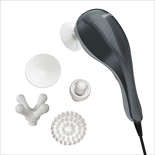 Wahl All Body Powerful Therapeutic Massager for Neck, Back, Legs, Body - Model 4120-600, Silver (04120-600)