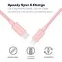Apple MFi Certified USB C to Lightning Cable Made for iPhone X/XS/XR/XS Max / 8/8 Plus, Supports Power Delivery (for Use with Type C Chargers) 4FT (Rose) Apple MFi Certified USB C to Lightning Cable Made for iPhone X/XS/XR/XS Max / 8/8 Plus, Supports Power Delivery (for Use with Type C Chargers) 4FT (Rose)